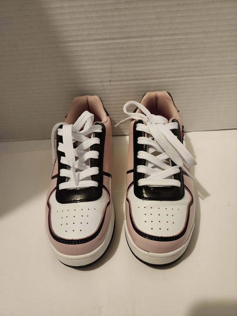 Hello Kitty Pink, White & Black Kids Sneakers